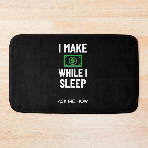Item preview, I Make Money While I Sleep Investing designed and sold by OldCamp.