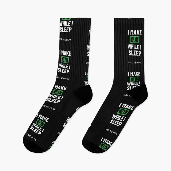 Item preview, I Make Money While I Sleep Investing designed and sold by OldCamp.