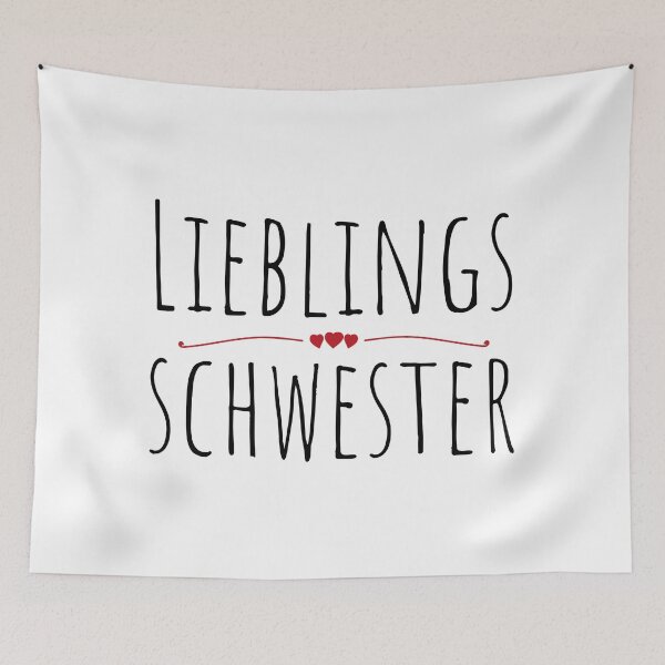 Artikelvorschau, Lieblingsschwester entworfen und verkauft von Herzshirts.
