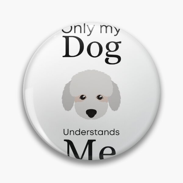 Item preview, Only My Dog Understands me - Poodle designed and sold by Pandoras-Boxx.