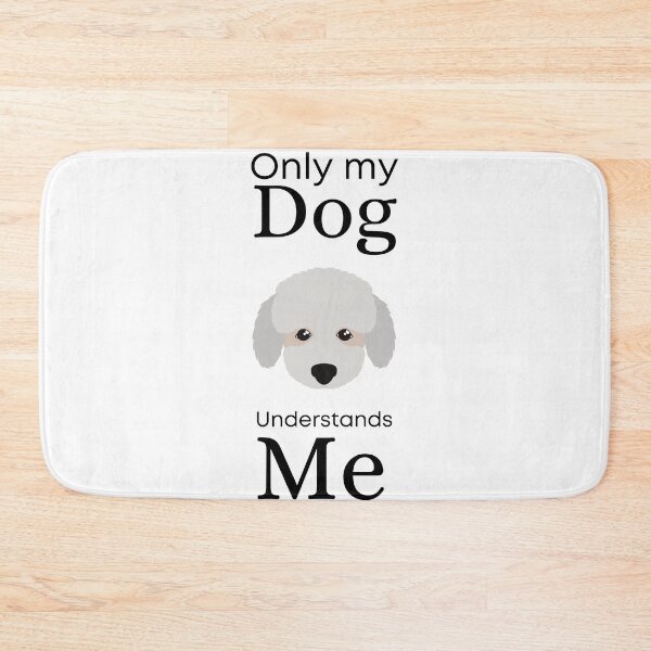Item preview, Only My Dog Understands me - Poodle designed and sold by Pandoras-Boxx.