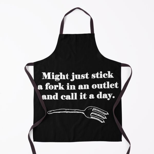 Item preview, Might Just Stick a Fork In An Outlet and Call It a Day designed and sold by Original Cheddar.