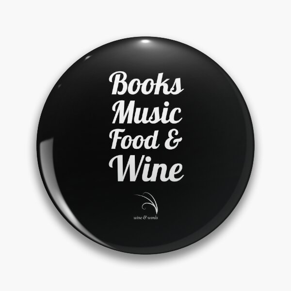 Item preview, Wine quote books music food wine designed and sold by wineandwords.