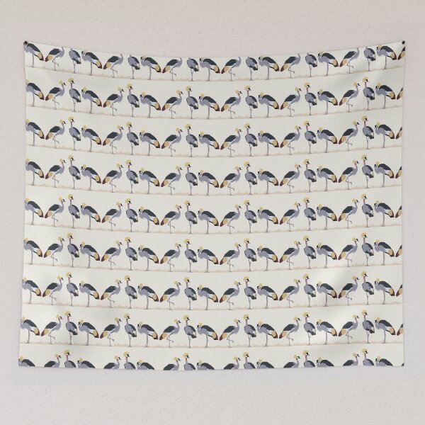 Item preview, Grey Crowned Cranes designed and sold by AnthonyZed.