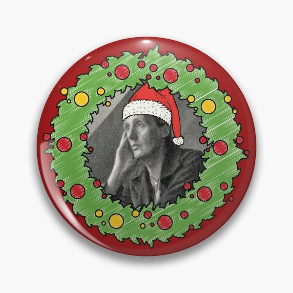 Item preview, Virginia Woolf Wishes You a Merry Christmas! designed and sold by Jordbord.