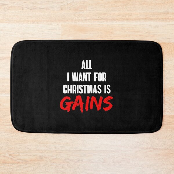Item preview, All I Want For Christmas is Gains designed and sold by TheBeastNation.