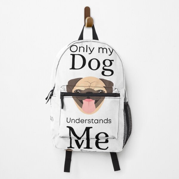Item preview, Only My Dog Understands me - Pug designed and sold by Pandoras-Boxx.