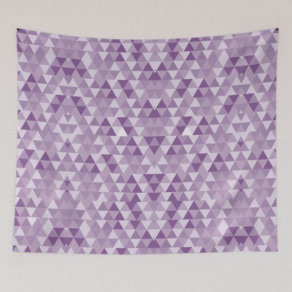 Item preview, Triangle Pattern in Purple Shades designed and sold by Arts-And-Things.