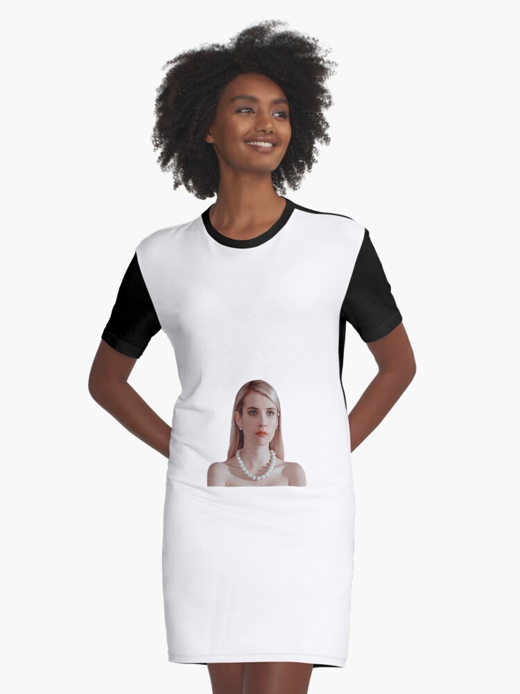 Chanel Oberlin Scream Queens Graphic T Shirt Dress