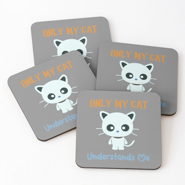 Item preview, Only my cat understands me, Awesome gift for Cats Lover  designed and sold by abdelhak2005.