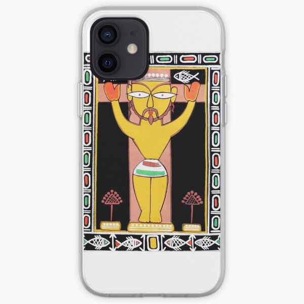 Jesus Christ .. Jamini Roy Painting iPhone Soft Case