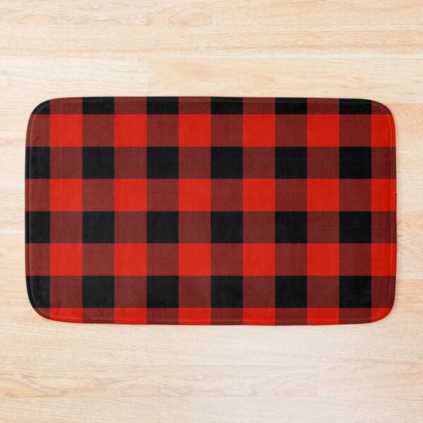 Item preview, Buffalo Plaid Classic Black & Red designed and sold by Gabriela Simon.