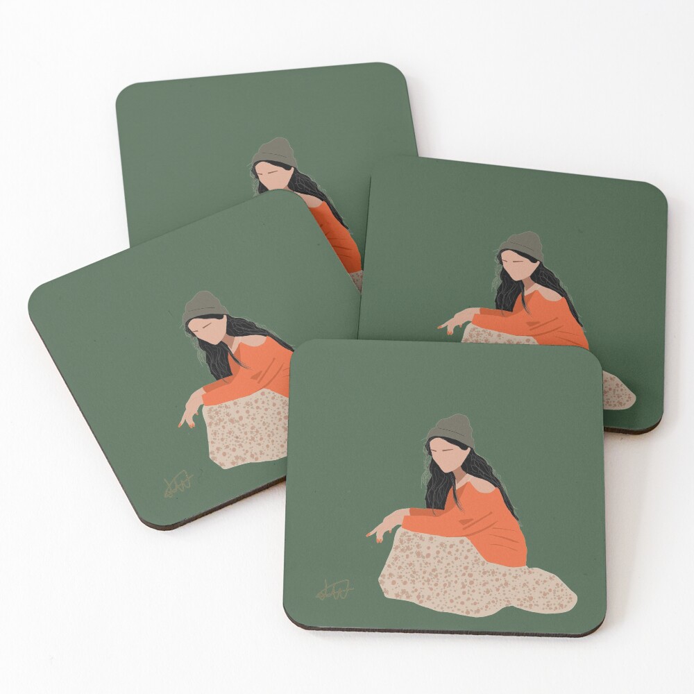 Item preview, Coasters (Set of 4) designed and sold by PlanetDesigning.