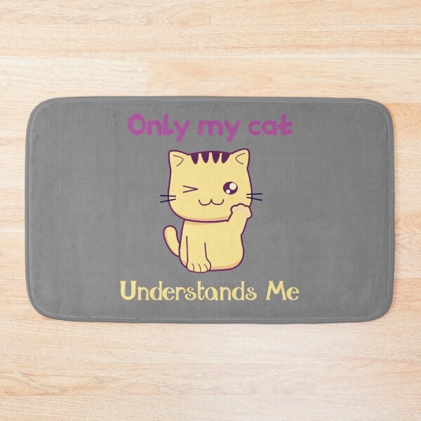 Item preview, Only my cat understands me, Awesome gift for Cats Lover  designed and sold by abdelhak2005.