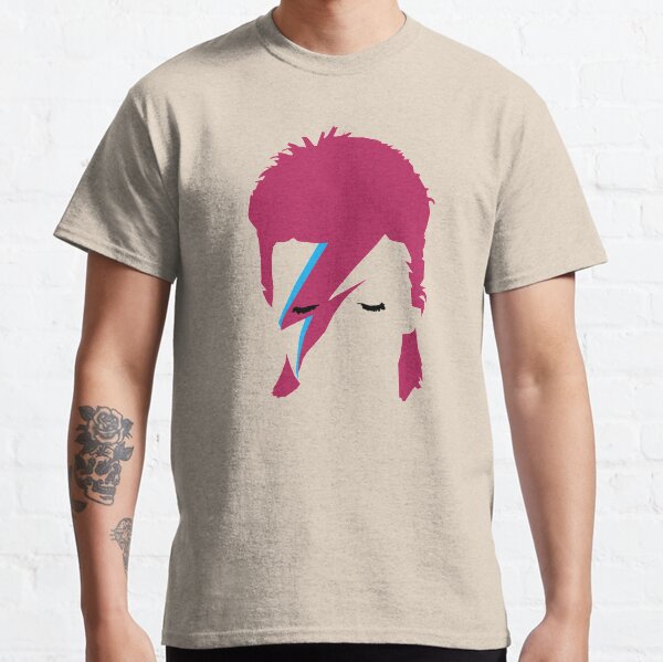 Arte pop de David Bowie Camiseta clásica