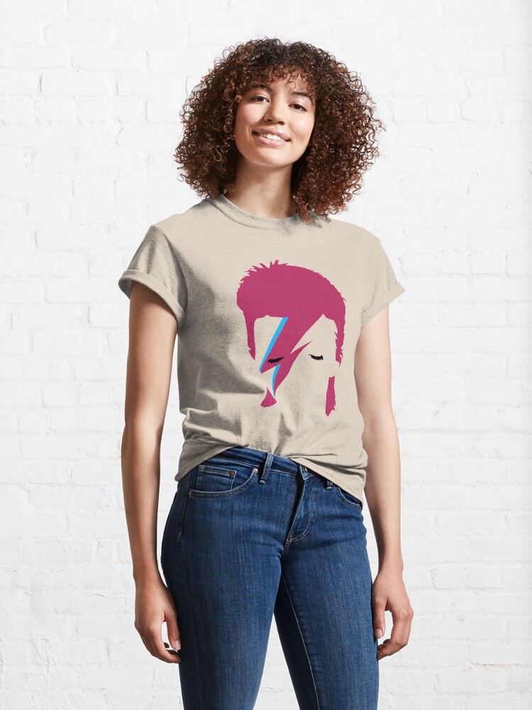 Alternate view of David Bowie Pop Art Classic T-Shirt