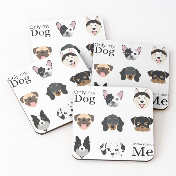 Item preview, Only My Dog Understands me - Breed Sticker pack designed and sold by Pandoras-Boxx.