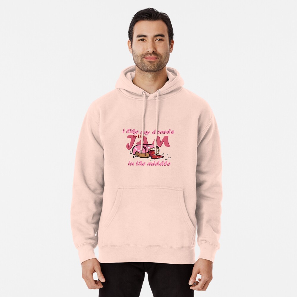 i like my donuts with jam in the middle -na jaemin, make a wish  Pullover  Hoodie for Sale by deeriijs