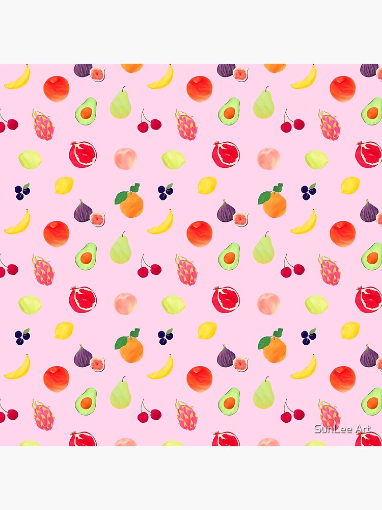 Pink Fruits by sunleeart