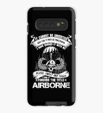 Airborne Infanterie Mutter Airborne Sprung Flügel Airborne Abzeichen Airborne Brot Hülle & Klebefolie für Samsung Galaxy