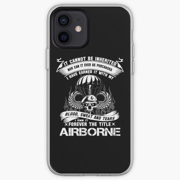airborne infantry mom airborne jump wings airborne badge airborne brot iPhone Soft Case
