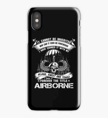 airborne infantry mom airborne jump wings airborne badge airborne brot iPhone Case/Skin
