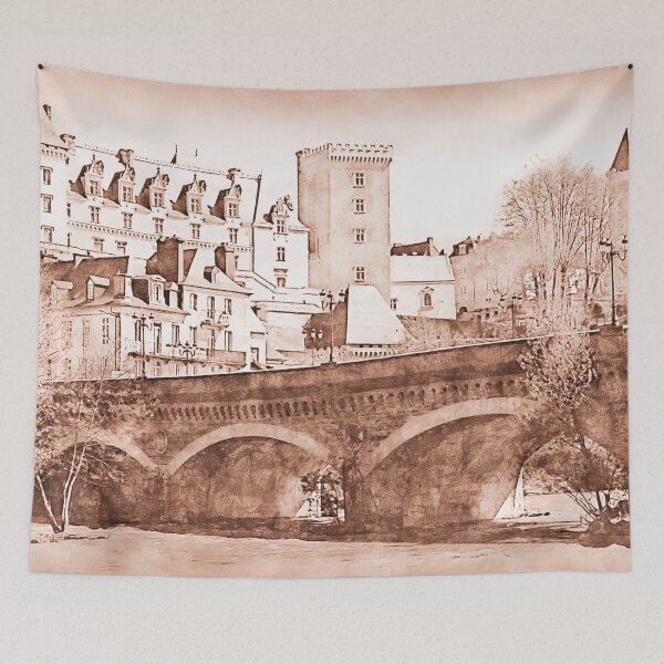 Item preview, The Castle of Pau designed and sold by AM FineArtPrints.