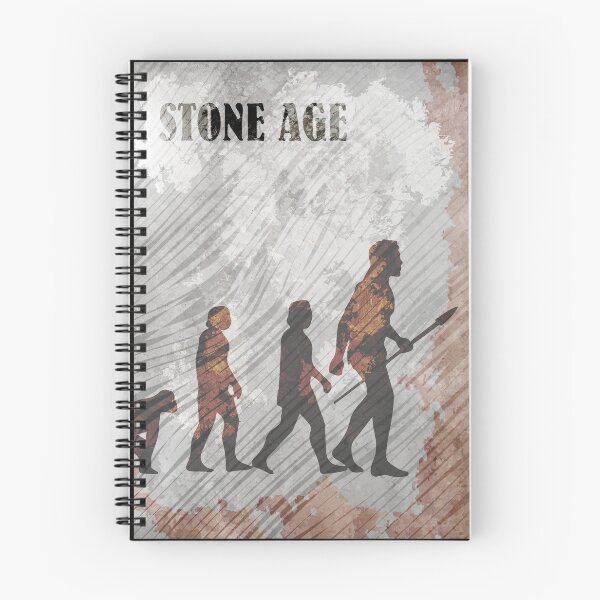 Item preview, Stone Age - Board Games Design - Movie Poster Style - Board Game Art designed and sold by MeepleDesign.