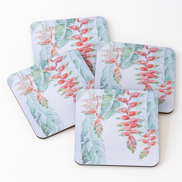 Item preview, Heliconia rostrata. designed and sold by AthenaJoyArt.
