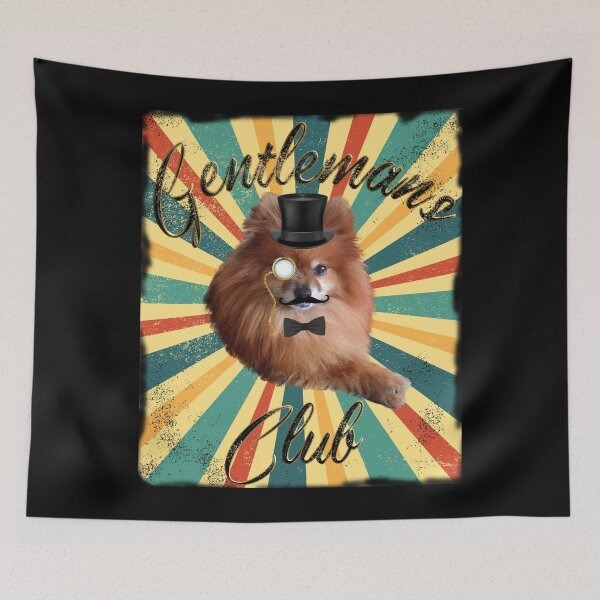 Item preview, Gentleman's Club Spitz dog Pomeranian Pomeranian designed and sold by MissColonia.