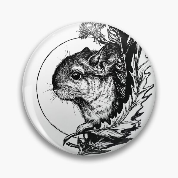 Item preview, Portrait of Chinchilla designed and sold by camarocaro.