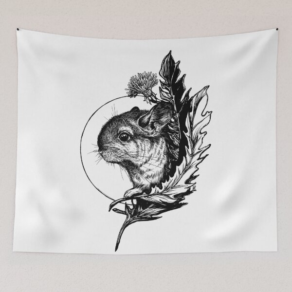 Item preview, Portrait of Chinchilla designed and sold by camarocaro.