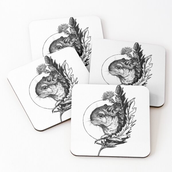 Item preview, Portrait of Chinchilla designed and sold by camarocaro.