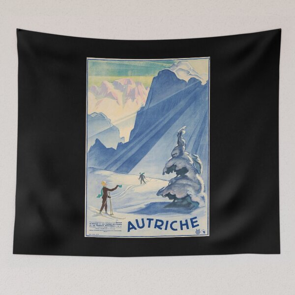 Aperçu de l'œuvre retro classic Autriche poster créée et vendue par CorasPosters.