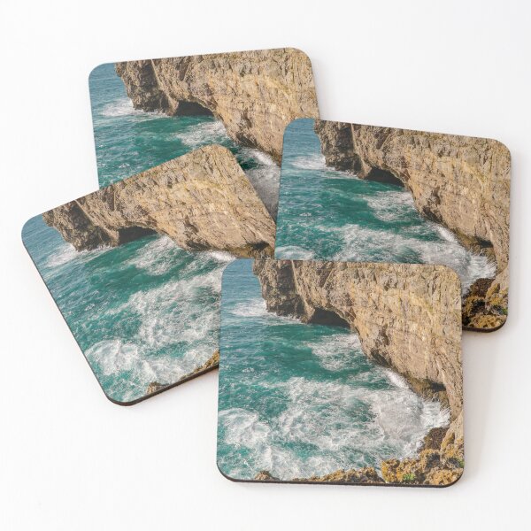 Item preview, Stunning Cliffs and Rocks  at the Ocean Shores of Portugal designed and sold by AWomanAfoot.