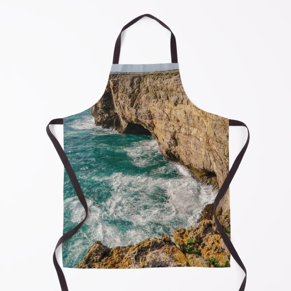Item preview, Stunning Cliffs and Rocks at the Ocean Shores of Portugal designed and sold by AWomanAfoot.