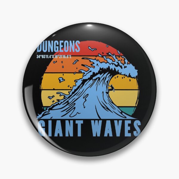 Item preview, Giant Waves - Dungeons - Cape Town, South Africa designed and sold by Mitch-Angelo.