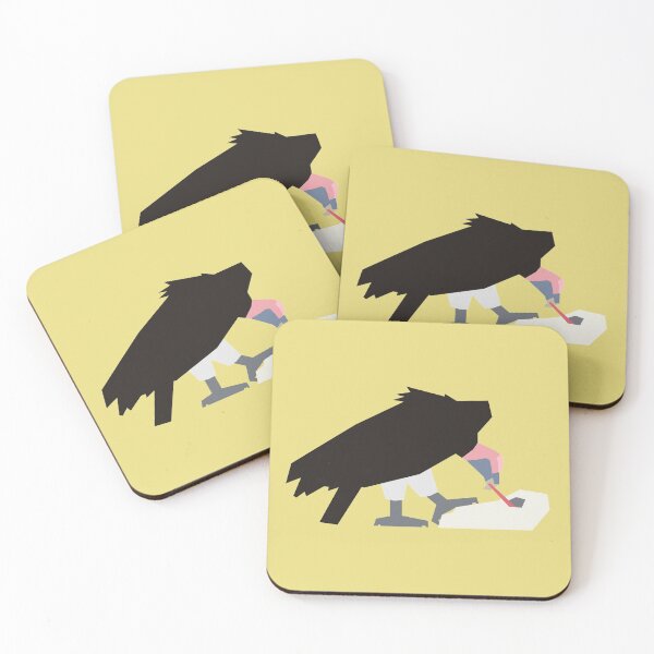 Item preview, Graphic Nature - Lappet-faced Vulture feeding designed and sold by AnthonyZed.