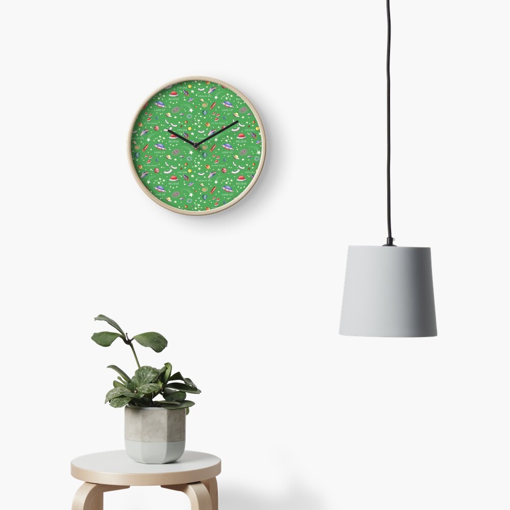 Item preview, Clock designed and sold by MarylandMUFON.