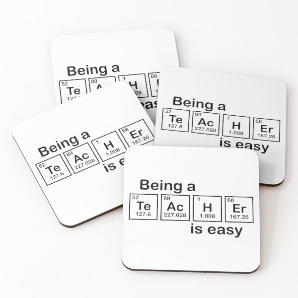 Item preview, Being a Teacher is Easy designed and sold by Adel Qasem.