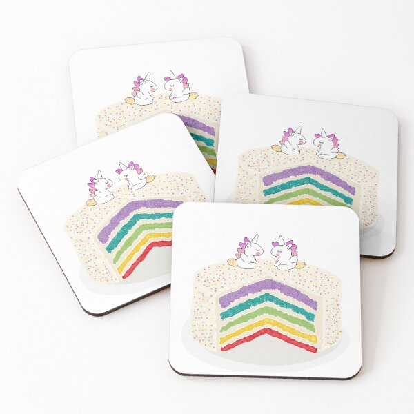 Item preview, unicorn rainbow cake designed and sold by Catherine  Milchard.