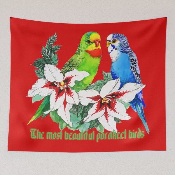 Item preview, The most beautiful parakeet birds designed and sold by JamalRok04.