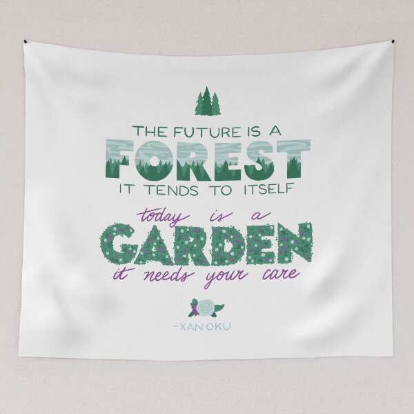 Item preview, The Future is a Forest designed and sold by Caroline D.
