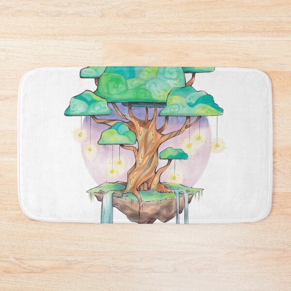 Item preview, Magical Fairy Tree Island designed and sold by kattvalk.