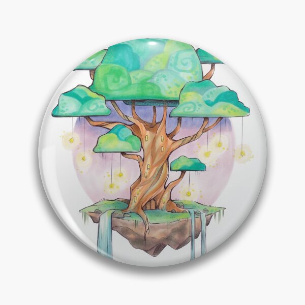 Item preview, Magical Fairy Tree Island designed and sold by kattvalk.