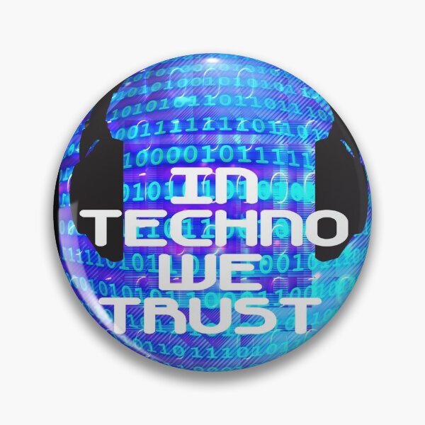 Item preview, In techno we trust designed and sold by aktiveaddict.