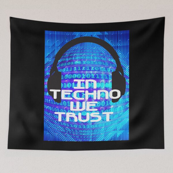 Item preview, In techno we trust designed and sold by aktiveaddict.