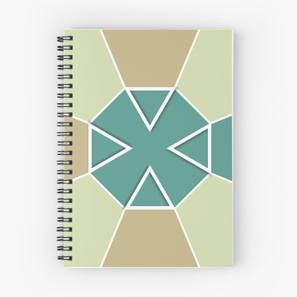 Item preview, Scandinavian pattern petrol beige designed and sold by Ninaeva.