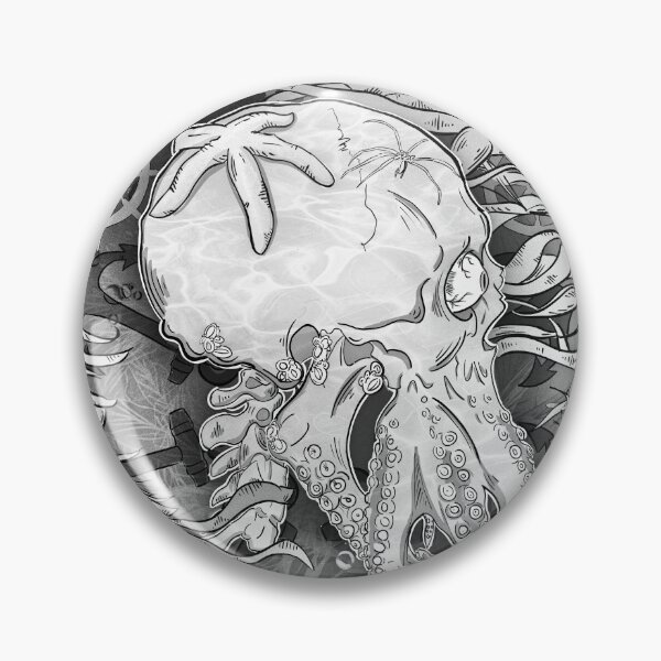 Item preview, Taken by the Deep - Monochrome designed and sold by finsomniaart.