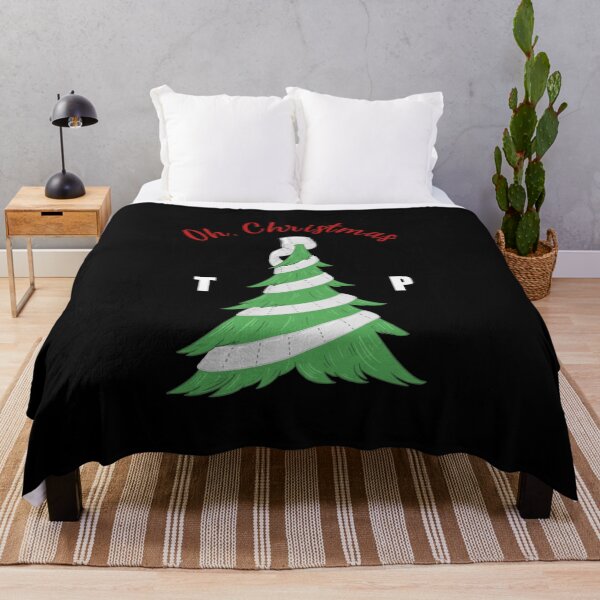 Item preview, Lockdown Christmas Tree Fir Quarantine Toilet Paper Quarantree designed and sold by TuuliTuule.